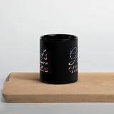 God's Voice Matter - Black Glossy Mug