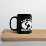 A Mother's Voice Matter - Black Glossy Mug