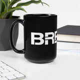 BRB - Black Glossy Mug