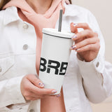 BRB - Insulated tumbler with a straw