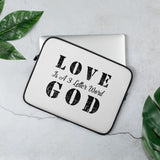 Love God - Laptop Sleeve
