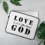 Love God - Laptop Sleeve