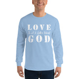 Love God - Men’s Long Sleeve Shirt