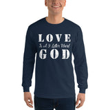 Love God - Men’s Long Sleeve Shirt