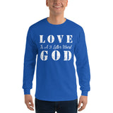 Love God - Men’s Long Sleeve Shirt