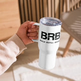 Build-Refill-Become - Travel mug with a handle