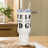 Love God - Travel mug with a handle