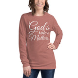 God's Voice Matter - Unisex Long Sleeve Tee