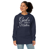 God's Voice Matter - Unisex midweight hoodie