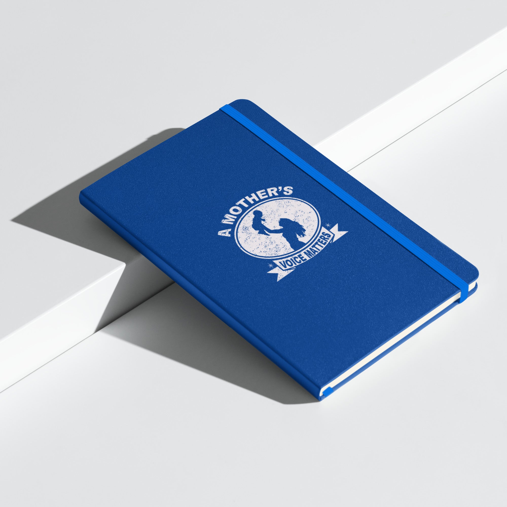 A Mother's Voice Matters - Hardcover bound notebook
