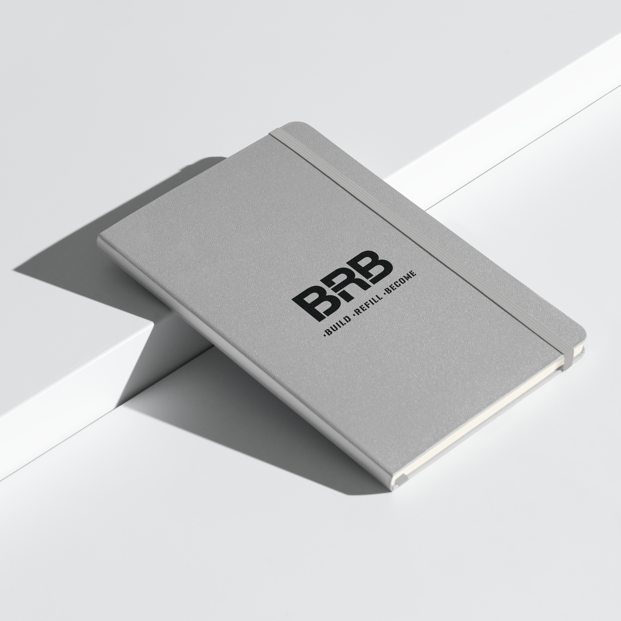 Build-Refill-Become - Hardcover bound notebook
