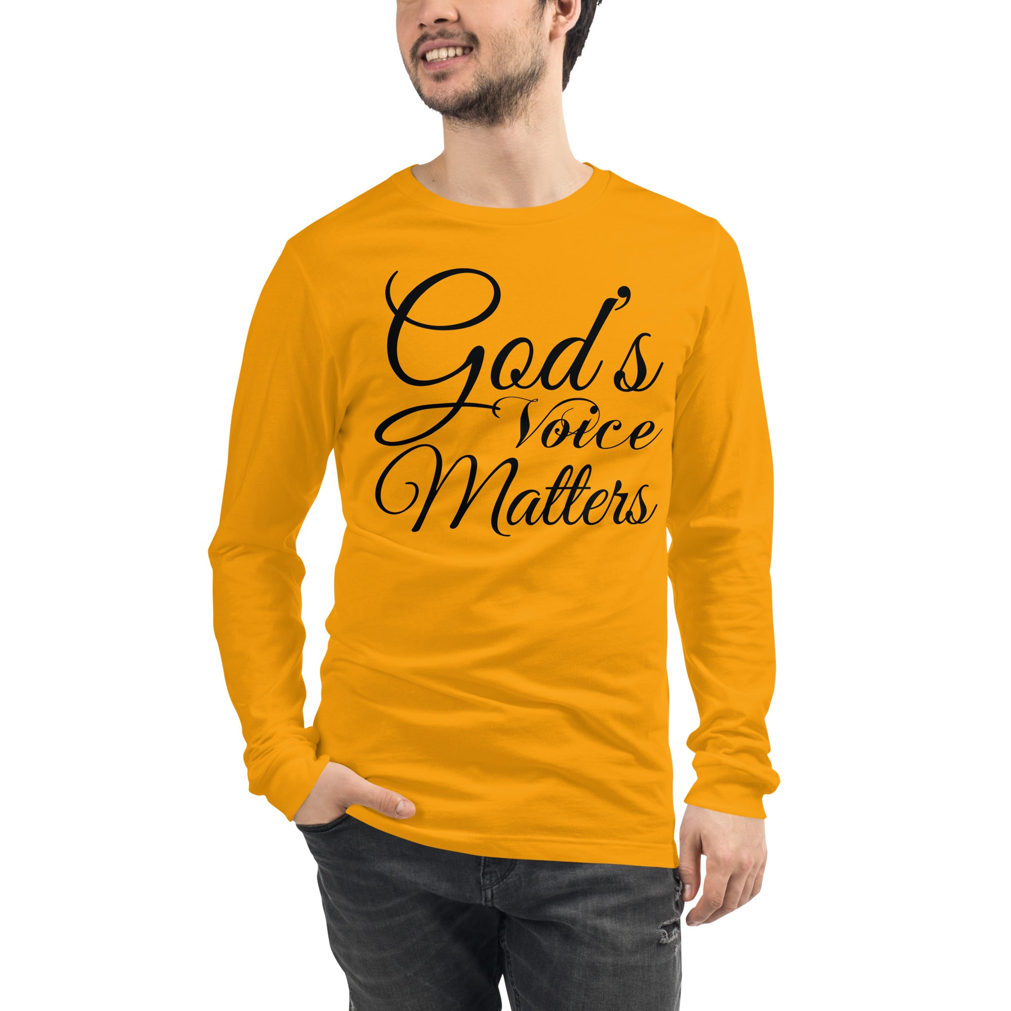 God's Voice Matter - Unisex Long Sleeve Tee