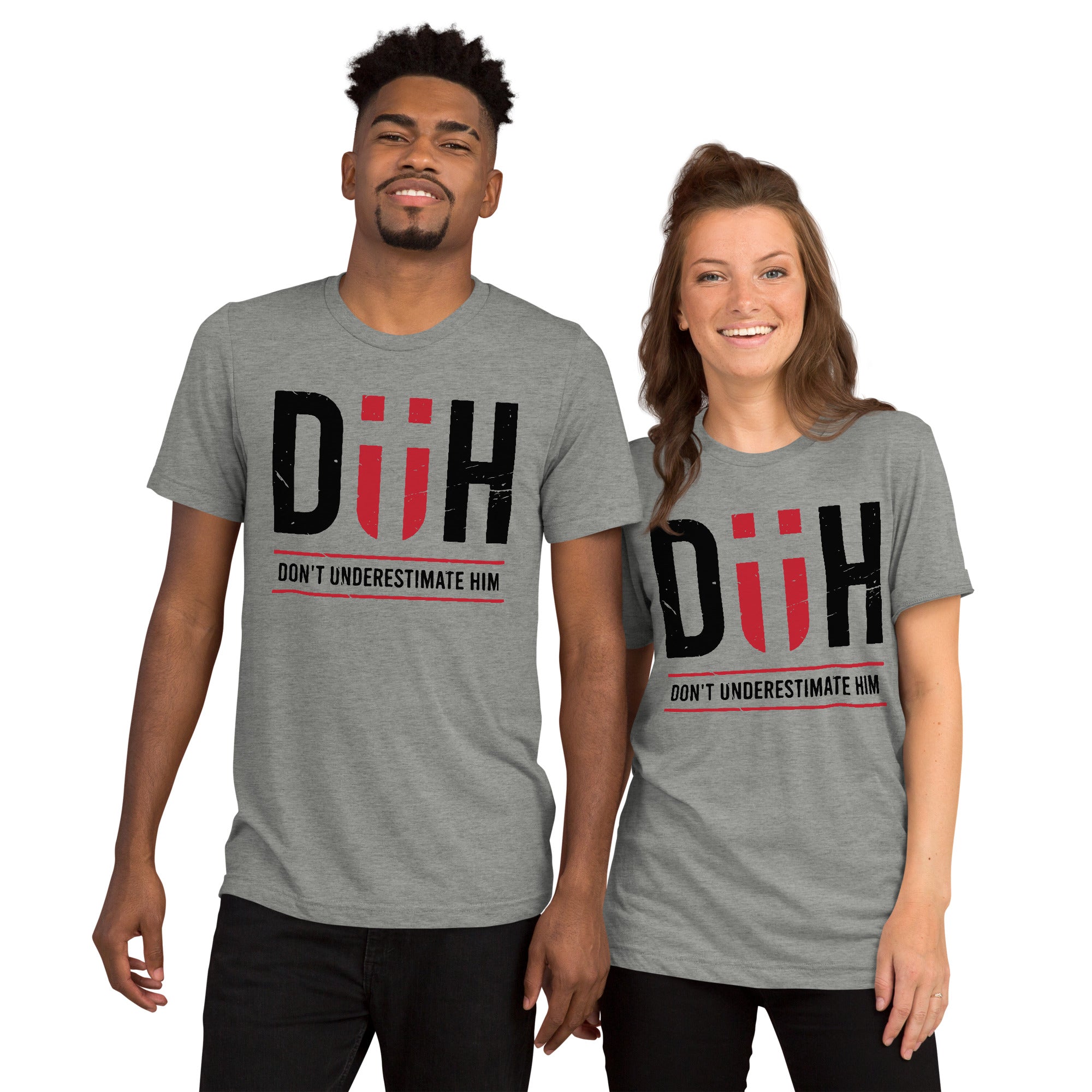 Don't Underestimate Him - Short sleeve t-shirt